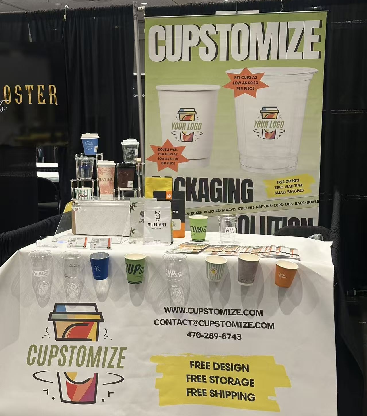 Cupstomize at Coffee Fest