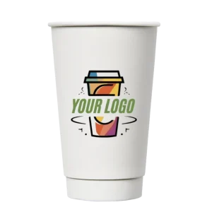 Custom Recyclable Double Wall Paper Cup