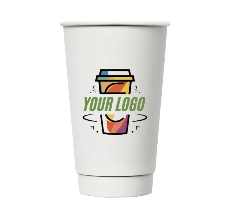 Custom Recyclable Double Wall Paper Cup