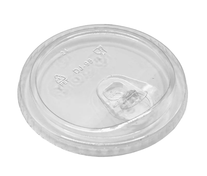Sip lid for iced coffee